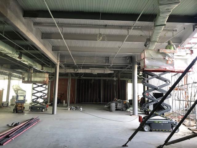 Commercial work at Westfields Newmarket